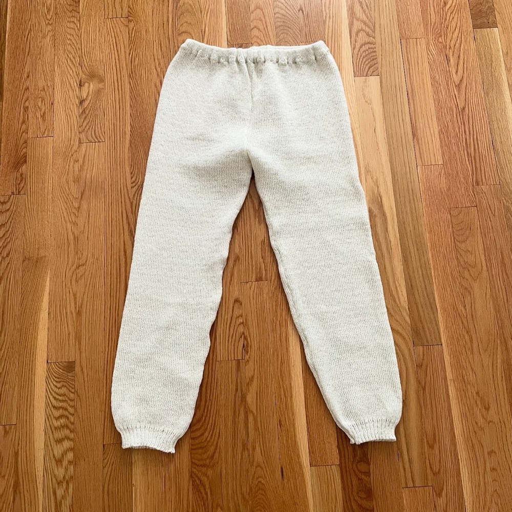 Elegant Cream Women's Leggings